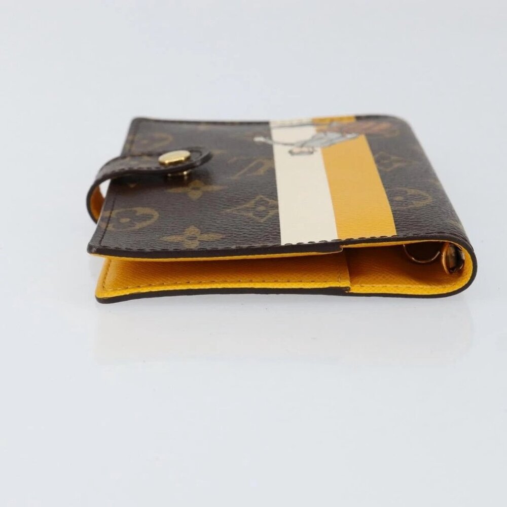 LOUIS VUITTON Groom Pageboy Agenda PM Day Planner Cover Jaune R20019 Auth BA8364 - Picture 4 of 16